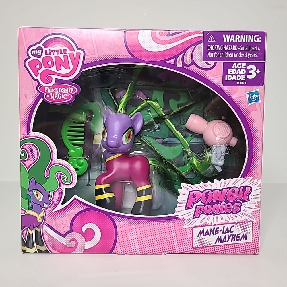 My Little Pony Power Ponies Mane-iac Mayhem 2014 NEW